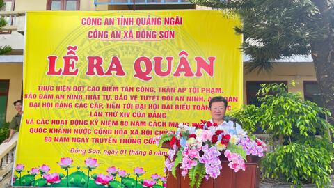 Ra quân thực hiện đợt cao điểm tấn công, trấn áp tội phạm